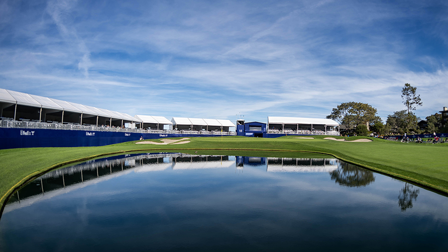 The 18th hole