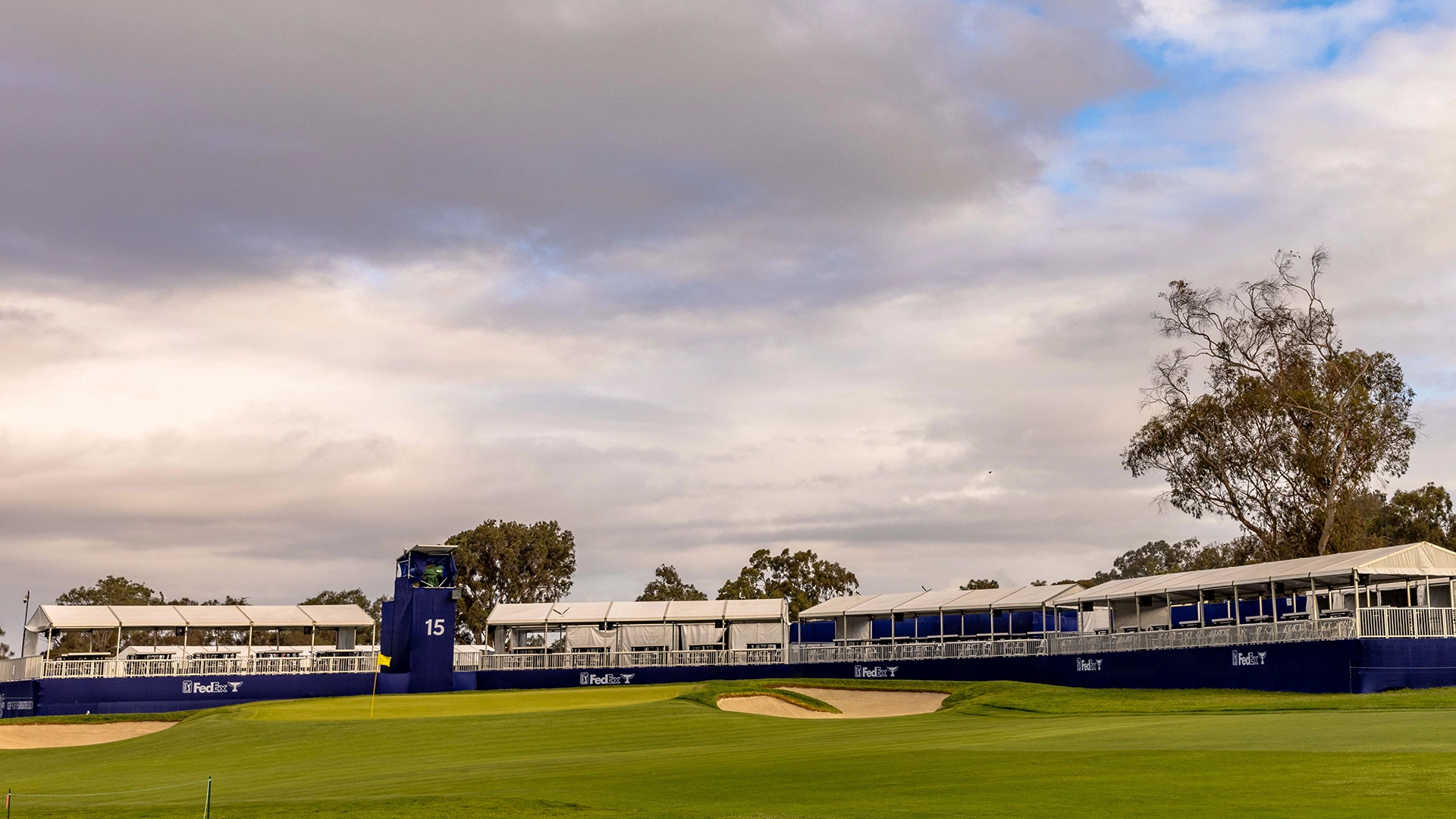 The Sentry Cabanas on 15
