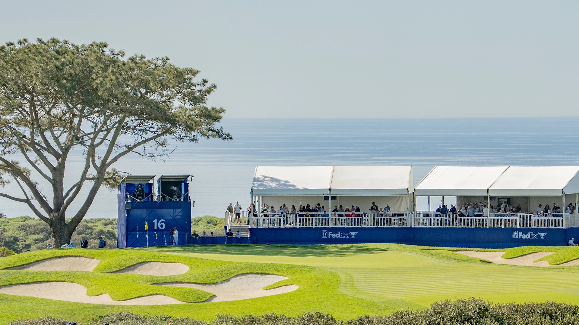 The 18th hole